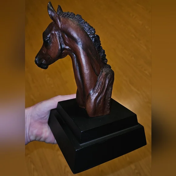 Beautiful Equestrian Horse Sculpture by Patricia Crane Collectibles